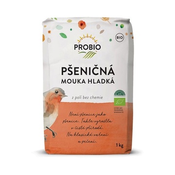 BIO pšeničná mouka hladká 1 kg Probio 